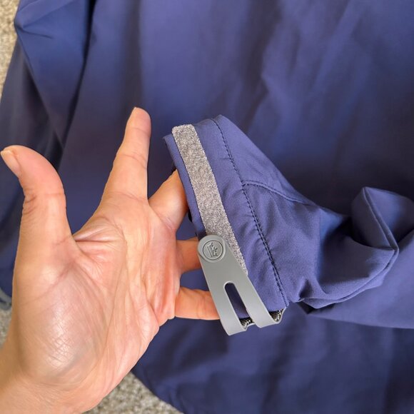 Peter Millar Mens L Full-Zip Lightweight Golf Jacket Navy - Picture 7 of 13